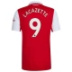Arsenal Voetbaltenue Lacazette 9 2022-2023 Thuisshirt