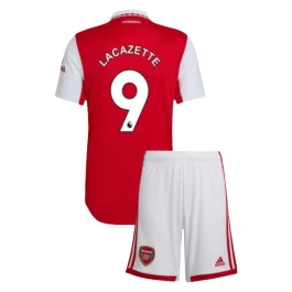 Arsenal Voetbaltenue Lacazette 9 2022-2023 Thuisshirt Kids