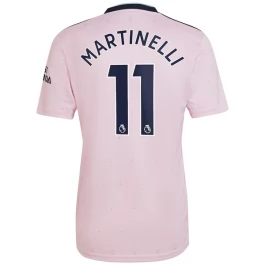 Arsenal Voetbaltenue Martinelli 11 2022-2023 Third Shirt