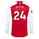 Arsenal Voetbaltenue Nelson 24 2023-2024 Thuisshirt - L/S