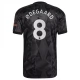 Arsenal Voetbaltenue Odegaard 8 2022-2023 Uitshirt