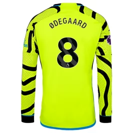 Arsenal Voetbaltenue Odegaard 8 2023-2024 Uitshirt - L/S