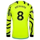 Arsenal Voetbaltenue Odegaard 8 2023-2024 Uitshirt - L/S