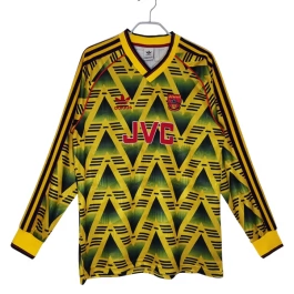 Arsenal Voetbaltenue Retro 1991-1993 Uitshirt - L/S