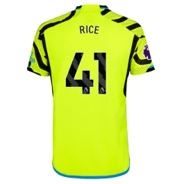 Arsenal Voetbaltenue Rice 41 2023-2024 Uitshirt