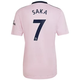 Arsenal Voetbaltenue Saka 7 2022-2023 Third Shirt