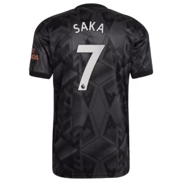 Arsenal Voetbaltenue Saka 7 2022-2023 Uitshirt
