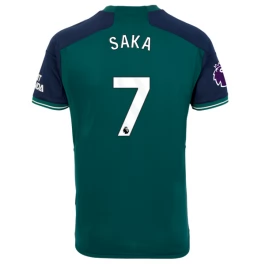 Arsenal Voetbaltenue Saka 7 2023-2024 Third Shirt