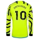 Arsenal Voetbaltenue Smith Rowe 10 2023-2024 Uitshirt - L/S