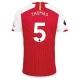 Arsenal Voetbaltenue Thomas 5 2023-2024 Thuisshirt