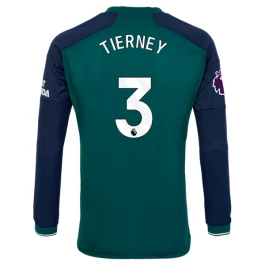 Arsenal Voetbaltenue Tierney 3 2023-2024 Third Shirt - L/S