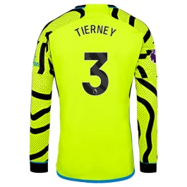 Arsenal Voetbaltenue Tierney 3 2023-2024 Uitshirt - L/S
