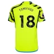 Arsenal Voetbaltenue Tomiyasu 18 2023-2024 Uitshirt