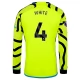 Arsenal Voetbaltenue White 4 2023-2024 Uitshirt - L/S