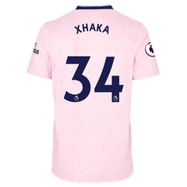 Arsenal Voetbaltenue Xhaka 34 2022-2023 Third Shirt