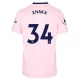 Arsenal Voetbaltenue Xhaka 34 2022-2023 Third Shirt