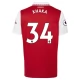 Arsenal Voetbaltenue Xhaka 34 2022-2023 Thuisshirt