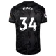Arsenal Voetbaltenue Xhaka 34 2022-2023 Uitshirt