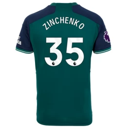 Arsenal Voetbaltenue Zinchenko 35 2023-2024 Third Shirt