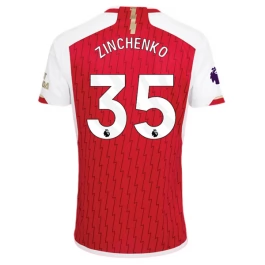 Arsenal Voetbaltenue Zinchenko 35 2023-2024 Thuisshirt