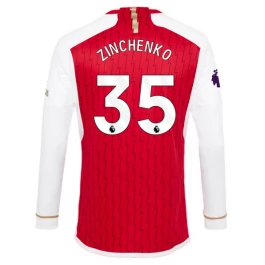 Arsenal Voetbaltenue Zinchenko 35 2023-2024 Thuisshirt - L/S