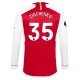 Arsenal Voetbaltenue Zinchenko 35 2023-2024 Thuisshirt - L/S