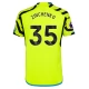 Arsenal Voetbaltenue Zinchenko 35 2023-2024 Uitshirt