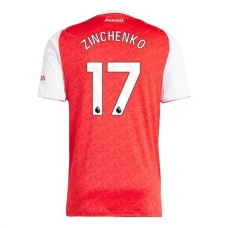 Arsenal Zinchenko 17 Thuisshirt 2025-2026 Voetbaltenue