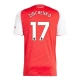 Arsenal Zinchenko 17 Thuisshirt 2025-2026 Voetbaltenue