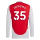 Arsenal Zinchenko 35 Thuisshirt 2024-2025 L/S Voetbaltenue
