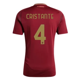 AS Roma Cristante 4 Thuisshirt 2024-2025 Voetbaltenue
