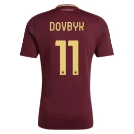 AS Roma Dovbyk 11 Thuisshirt 2024-2025 Voetbaltenue
