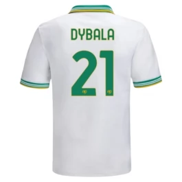 AS Roma Dybala 21 Derde Shirt 2025-2026 Voetbaltenue