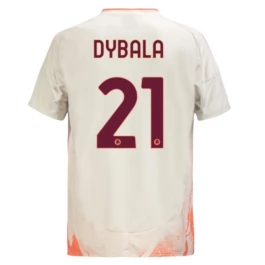 AS Roma Dybala 21 Uitshirt 2024-2025 Voetbaltenue
