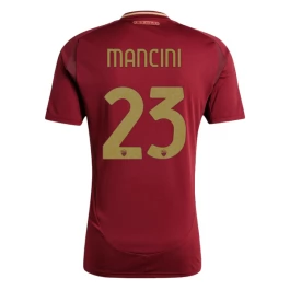 AS Roma Mancini 23 Thuisshirt 2024-2025 Voetbaltenue