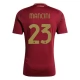 AS Roma Mancini 23 Thuisshirt 2024-2025 Voetbaltenue