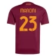 AS Roma Mancini 23 Thuisshirt 2025-2026 Voetbaltenue
