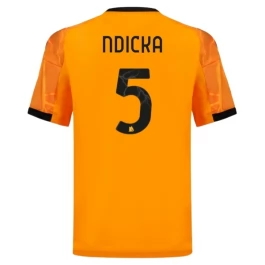 AS Roma Ndicka 5 Uitshirt 2025-2026 Voetbaltenue