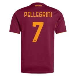 AS Roma Pellegrini 7 Thuisshirt 2025-2026 Voetbaltenue