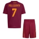 AS Roma Pellegrini 7 Thuisshirt Kids 2025-2026 Voetbaltenue