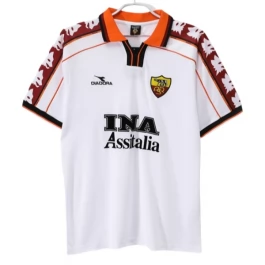 AS Roma Uitshirt Retro 1998-1999 Voetbaltenue