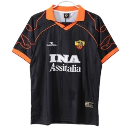 AS Roma Uitshirt Retro 1999-2000 Voetbaltenue