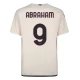 AS Roma Voetbaltenue Abraham 9 2023-2024 Uitshirt
