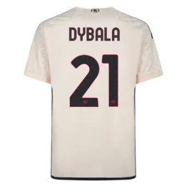 AS Roma Voetbaltenue Dybala 21 2023-2024 Uitshirt