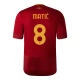 AS Roma Voetbaltenue Matić 8 2022-2023 Thuisshirt