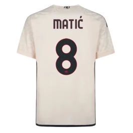 AS Roma Voetbaltenue Matić 8 2023-2024 Uitshirt