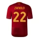 AS Roma Voetbaltenue Zaniolo 22 2022-2023 Thuisshirt