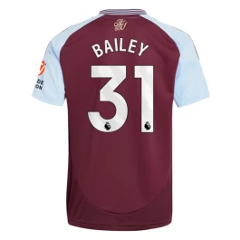 Aston Villa Bailey 31 Thuisshirt 2024-2025 Voetbaltenue