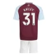 Aston Villa Bailey 31 Thuisshirt Kids 2024-2025 Voetbaltenue