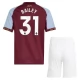 Aston Villa Bailey 31 Thuisshirt Kids 2025-2026 Voetbaltenue